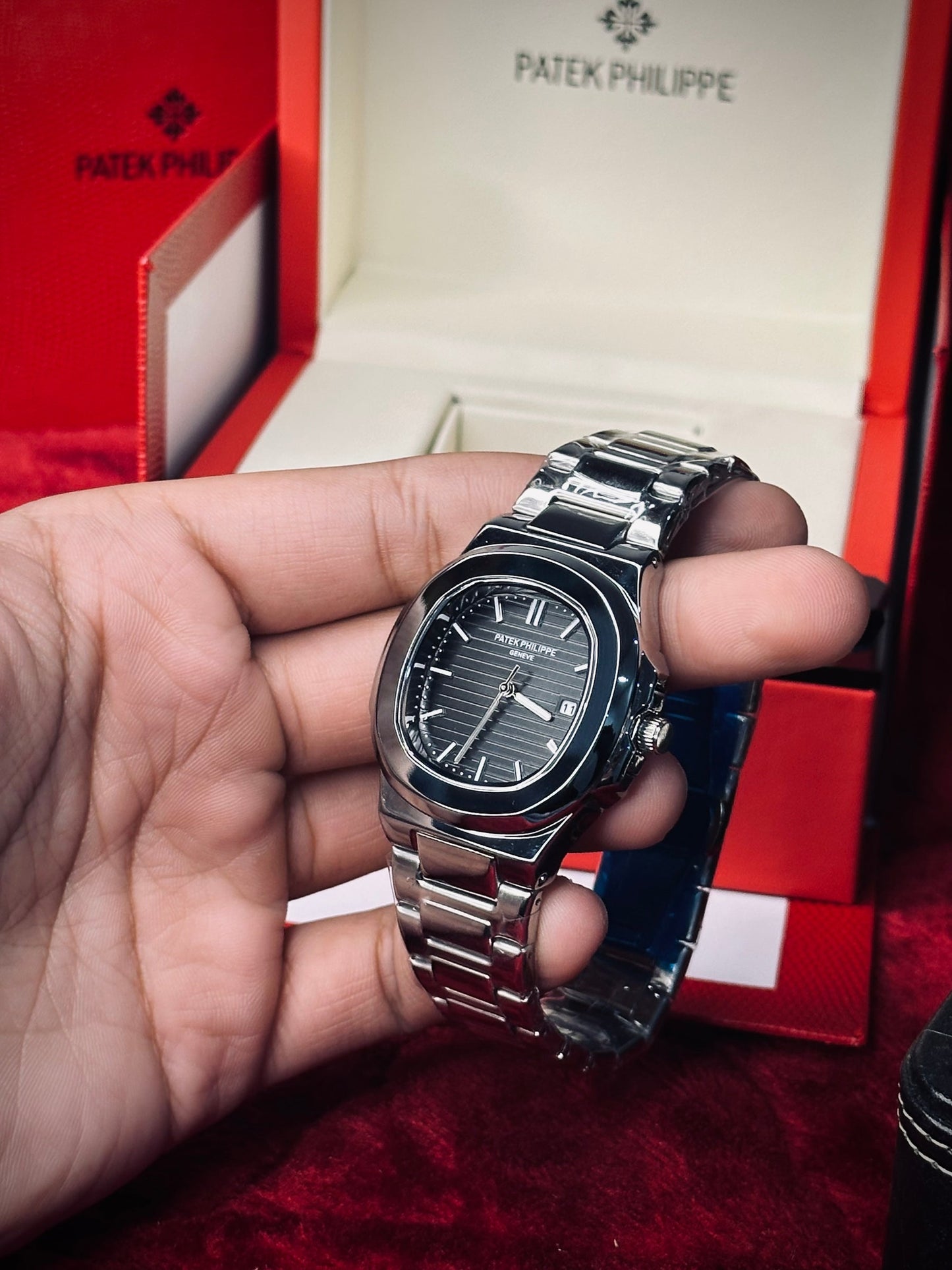 Patek Philip | silver black combo